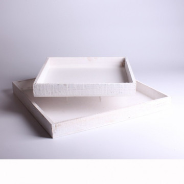 Plateau en bois blanc