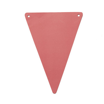 Lot de 5 fanions corail 15 x 21 cm