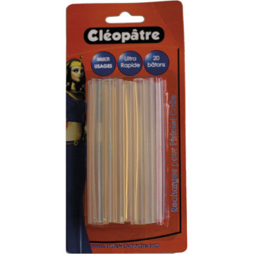 Lot de 20 Recharges pour pistolet à colle