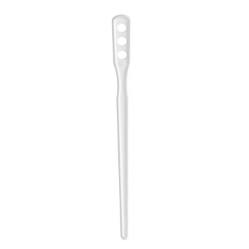 Lot de 200 spatules à café en plastique blanc