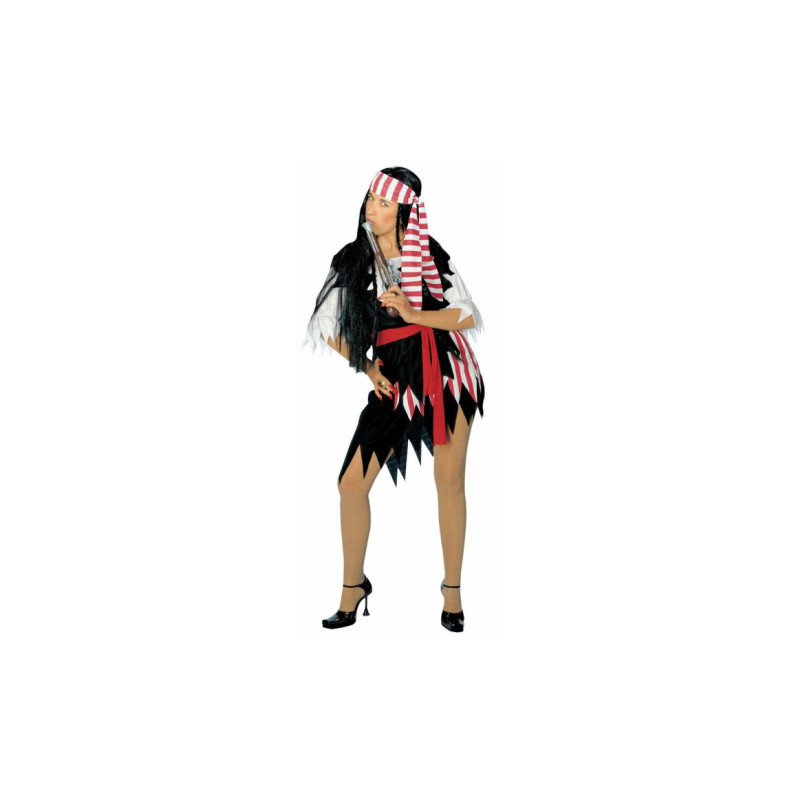 Dress Up America Men's Pirate Costume - Size Large, Multicolor Corsair Outfit - View #4