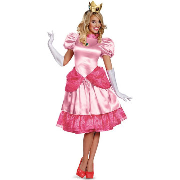Déguisement Princesse Peach adulte