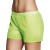 Mini short  sequins vert fluo taille M