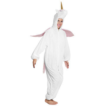 Déguisement Licorne peluche adulte