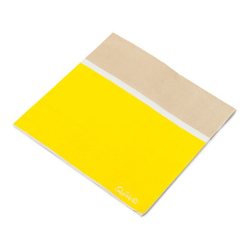 Lot de 20 serviettes jetables en papier 3 plis Citron 33 x 3 cm