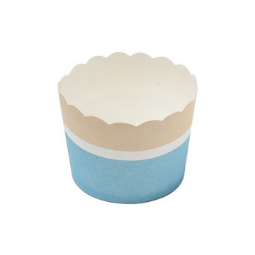 Lot de 25 cakes cup Ice en carton D 6 cm