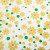 Chemin de table à fleurs jaunes 28 cm x 5 m