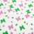 Chemin de table transparent papillons roses et verts28 cm x 5 m