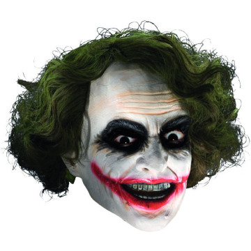 Masque Le Joker avec cheveux The Dark Knight Rise