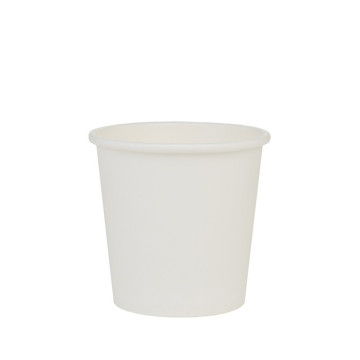 Lot de 20 Gobelets jetables carton carton blanc 10 cl