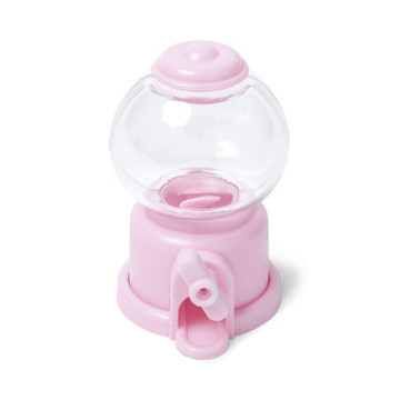 Distributeur PVC rose à  garnir 10 cm