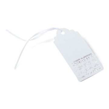 Lot de 20 étiquettes Baptême 10 cm