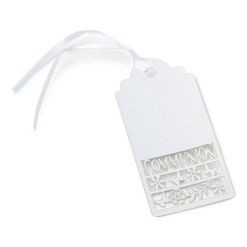 Lot de 20 étiquettes Communion 10 cm