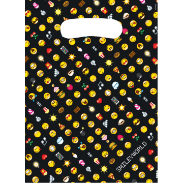 Lot de 8 sachets-cadeaux Smiley Emoticons
