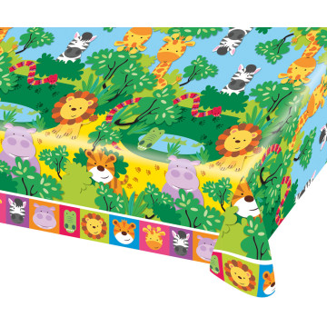 Nappe en plastique Jungle 1,20 x 1,80 m