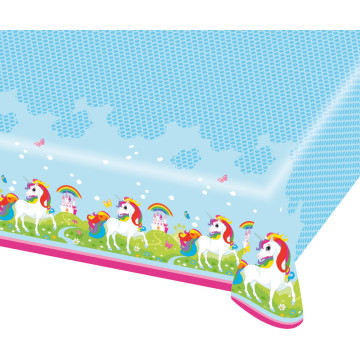 Nappe en plastique Licorne 1,20 x 1,80 m