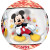 Ballon Mickey Clear Orbz 38 x 40 cm