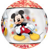 Ballon Mickey Clear Orbz 38 x 40 cm