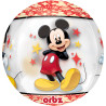 Ballon Mickey Clear Orbz 38 x 40 cm