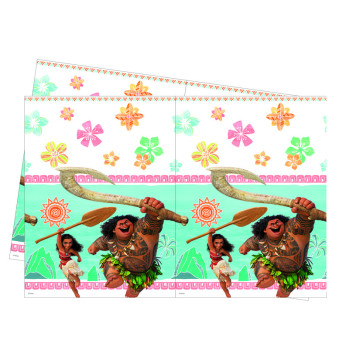 Nappe pliée Vaiana 120 x 180 cm en plastique