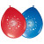 Lot de 8 ballons USA