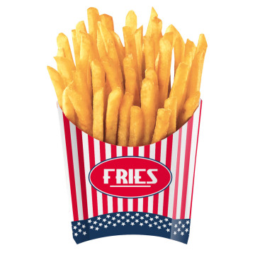 Lot de 4 Cornets pour frites USA Party