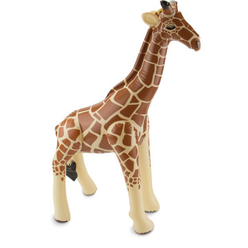 Girafe gonflable 74 x 65 cm