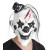 Masque Clown psycho en latex avec cheveux Halloween Masque Clown psycho en latex avec cheveux Halloween