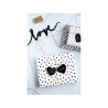 Déco Love noir sur double pic 17 cm