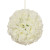 Boule de roses crème à suspendre 18 cm Boule de roses crème à suspendre 18 cm