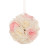 Boules de roses rose/blanc à suspendre 12 cm Boules de roses rose/blanc à suspendre 12 cm