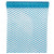 Chemin de table chevron organza bleu turquoise 28cm  x 5 m