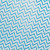Chemin de table chevron organza bleu turquoise 28cm  x 5 m