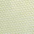 Chemin de table chevron organza vert et or 28cm  x 5 m