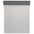 Chemin de table chevron organza noir/argent 28cm  x 5 m