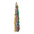 Pompon de rubans multicolores vifs pour ballon 15 x 86 cm