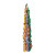 Pompon de rubans multicolores vifs pour ballon 15 x 86 cm Pompon de rubans multicolores vifs pour ballon 15 x 86 cm