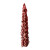 Pompon de rubans rouges pour ballon 15 x 86 cm