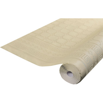 Nappe ficelle papier damassé 6 m