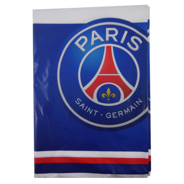 Nappe pliée PSG en plastique 1,30 x 1,80 m
