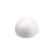 Demi sphère polystyrène PM blanc 15 cm