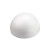 Demi sphère polystyrène MM blanc 20 cm