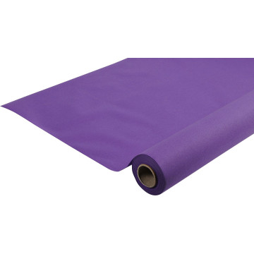 Nappe violette en papier épais 25  m