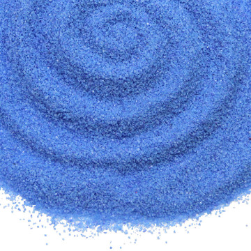 Sable coloré bleu