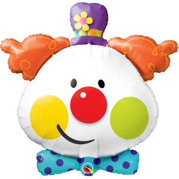 Ballon Tête de clown 91 cm