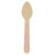 Lot de 12 cuillères en bois à pois roses 10,7 cm Lot de 12 cuillères en bois à pois roses 10,7 cm