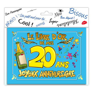 Livre d'or 20 ans