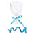 Ruban satin Joyeux Anniversaire bleu océan 4 m Ruban satin Joyeux Anniversaire bleu océan 4 m