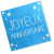 Lot de 24 serviettes jetables Joyeux Anniversaire bleu océan 3 plis