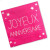 Lot de 24 serviettes jetables Joyeux Anniversaire fuschia 3 plis